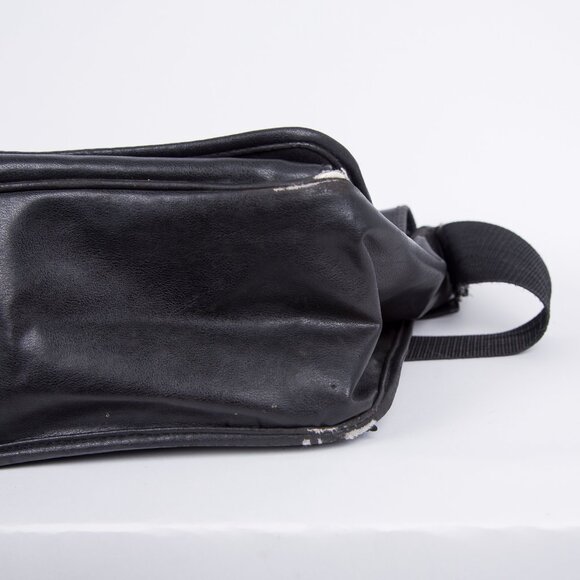 VINTAGE BAD BADTZ MARU HELLO KITTY SANRIO BLACK SHOULDER CROSSBODY BAG BRIEFCASE - Picture 14 of 15